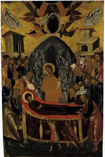 Andreas Ritzos The Dormition of the Virgin Spain oil painting art